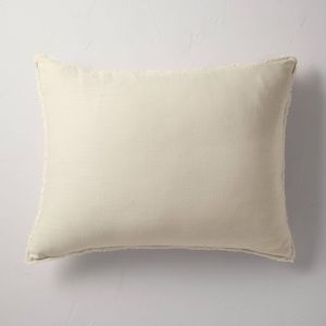 CASALUNA- Heavyweight Linen Blend King Euro Pillow